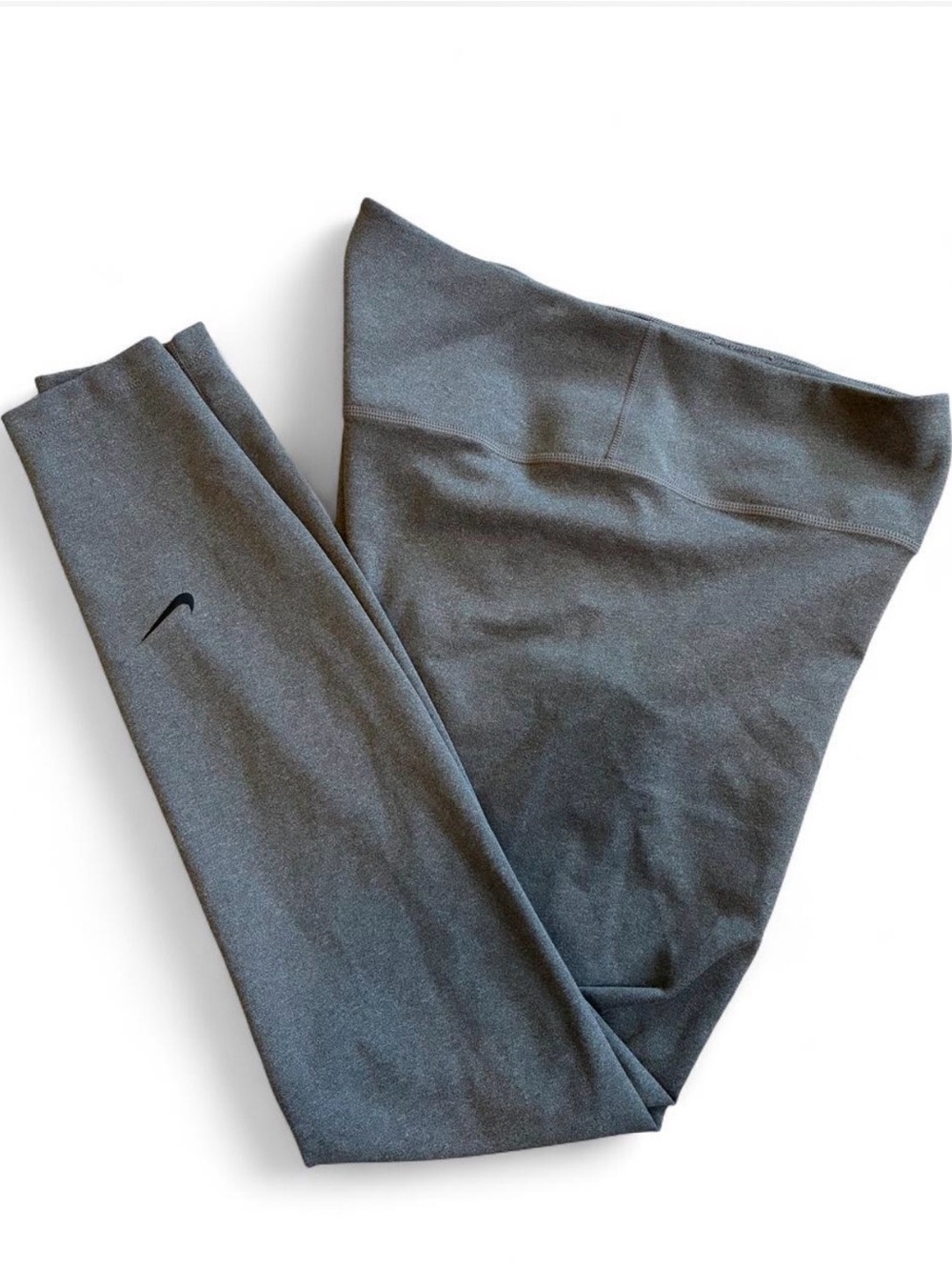 Nike Grey Running Leggings Medium